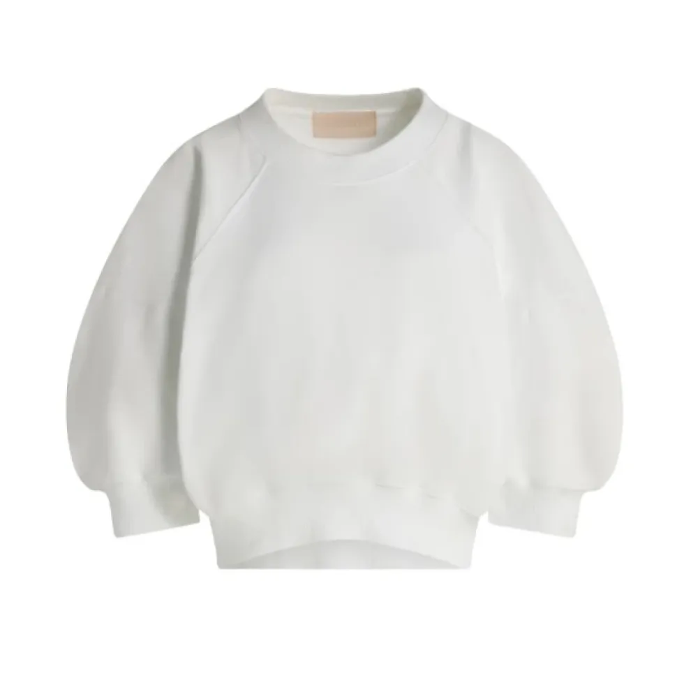 Boxy Round Neck Sweatshirt