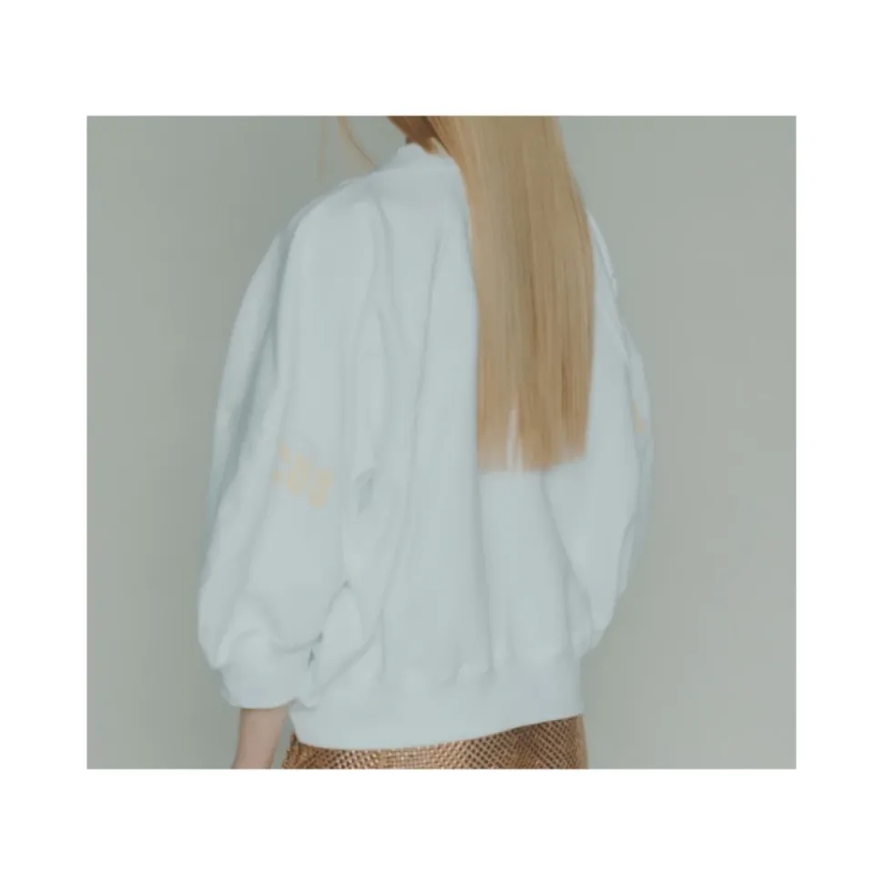 Boxy Round Neck Sweatshirt