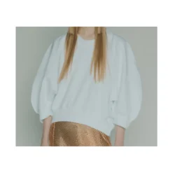 Boxy Round Neck Sweatshirt