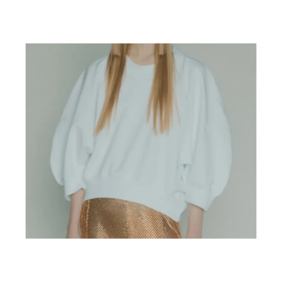 Boxy Round Neck Sweatshirt