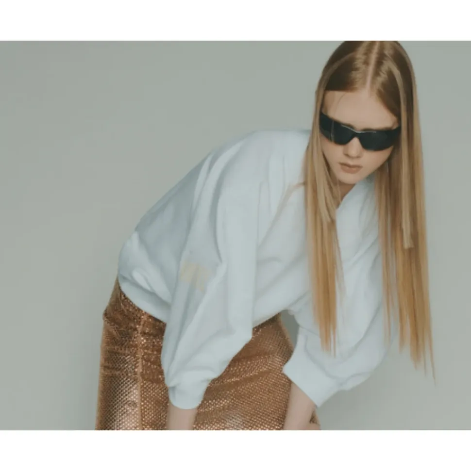 Boxy Round Neck Sweatshirt