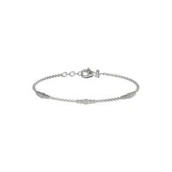 Bracciale a Catena con Accenti Scintillanti