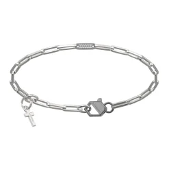 Bracciale a Catena con Croce
