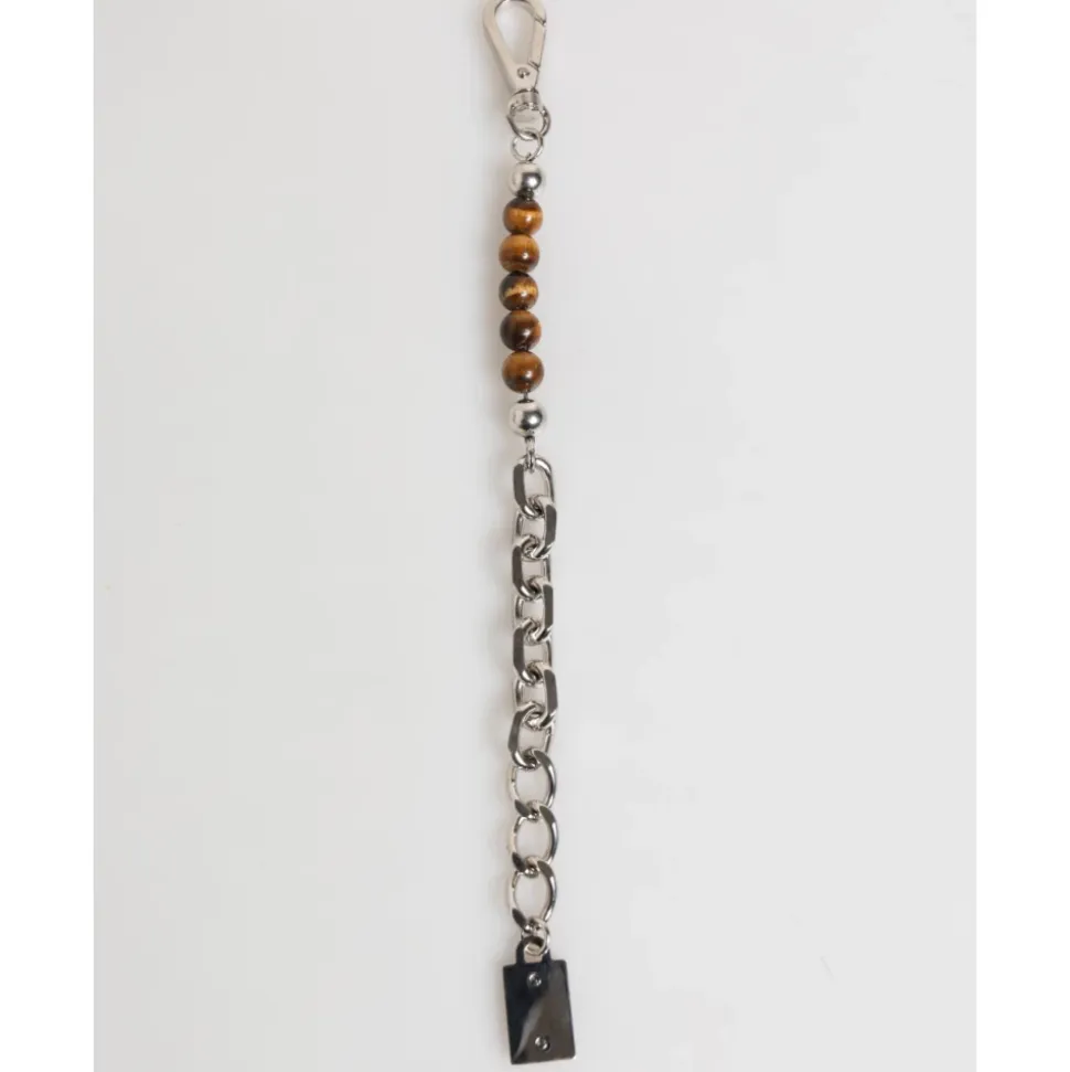 Bracciale Uomo in Argento con Perline