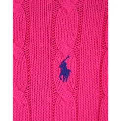 Braided Cotton Sweater