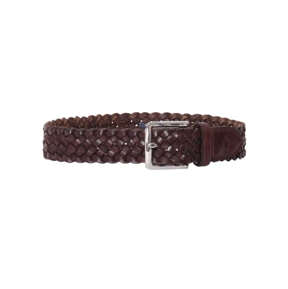Braided Leather Belt