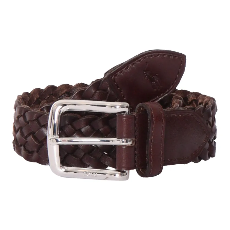 Braided Leather Belt