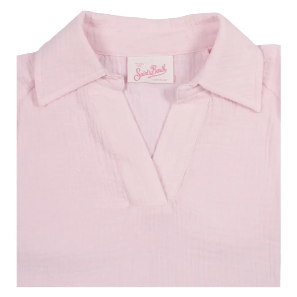 Camicia con collo a polo