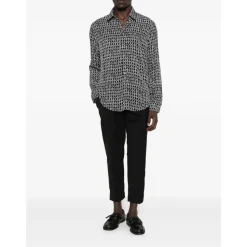 Camicia con Stampa Grafica