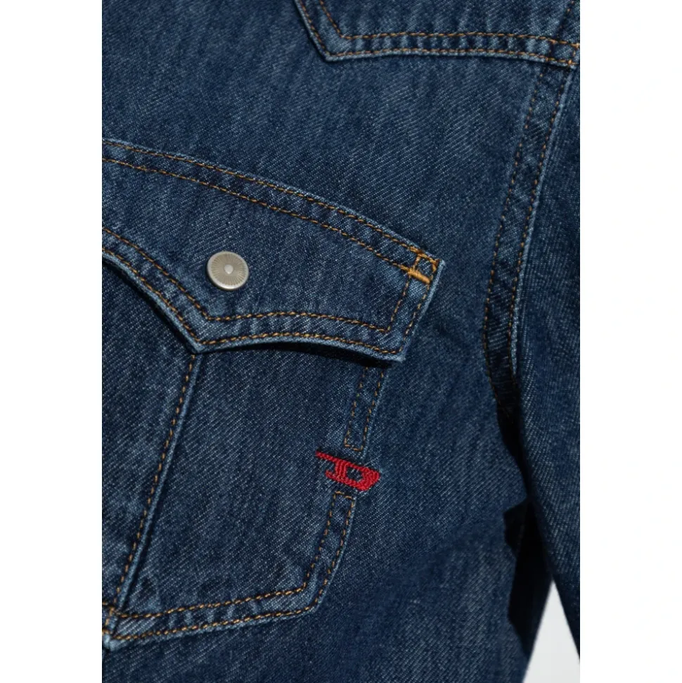Camicia di jeans De-waves