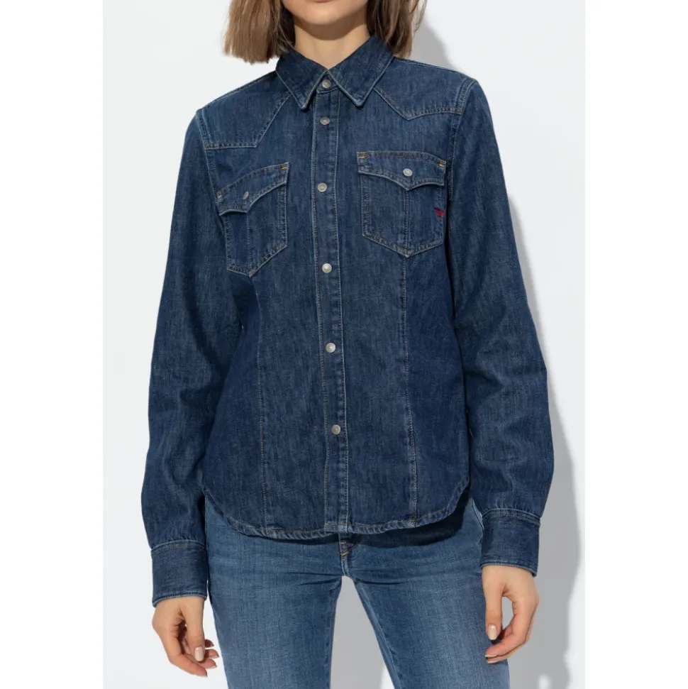 Camicia di jeans De-waves