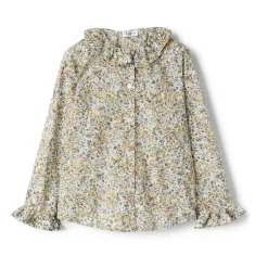 Camicia floreale in cotone