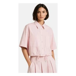 Camicia in Raso di Cotone