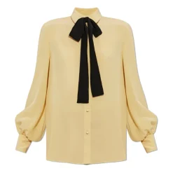 Camicia in Seta con Foulard
