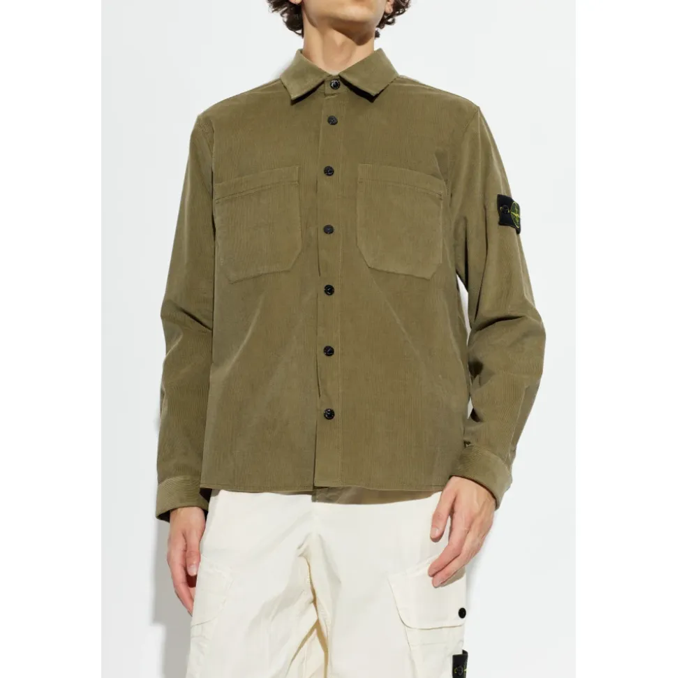 Camicia in Velluto a Coste