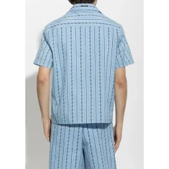 Camicia Jacquard in Cotone e Seta Regular