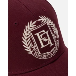 Cappellino con visiera in cotone Rouge Noir