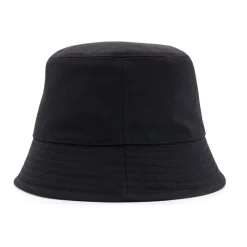 Cappello a secchiello cucito con logo