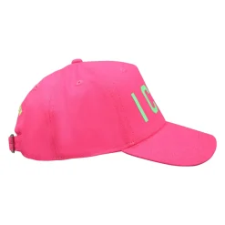 Cappello Neon Fucsia con Visiera