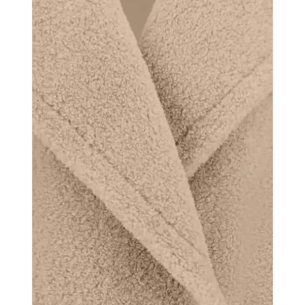 Cappotto Corto a Doppiopetto con Maniche Corte