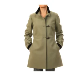 Cappotto Verde in Lana