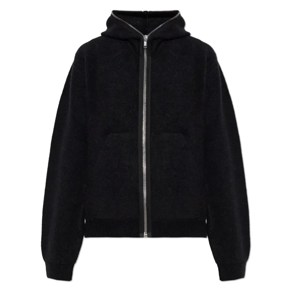 Cardigan con cappuccio