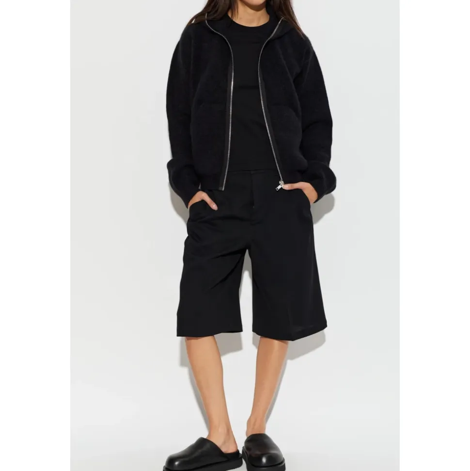 Cardigan con cappuccio