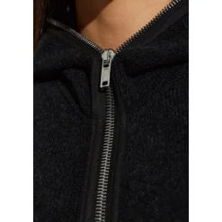 Cardigan con cappuccio