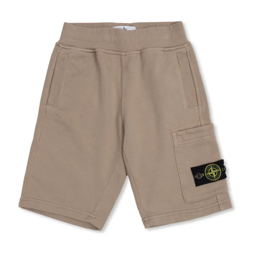 Cargo Shorts with Logo Patch