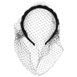 Cerchietto con Perline e Tulle