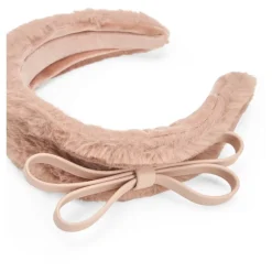 Cerchietto per capelli rosa dal design elegante e versatile.