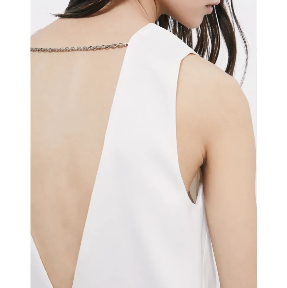 Chain-detail Mini Dress