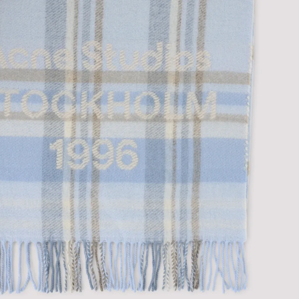 Check Logo Scarf - Wide