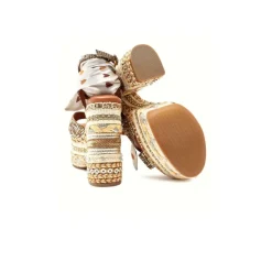 Chelsea Scarf Platform Heel