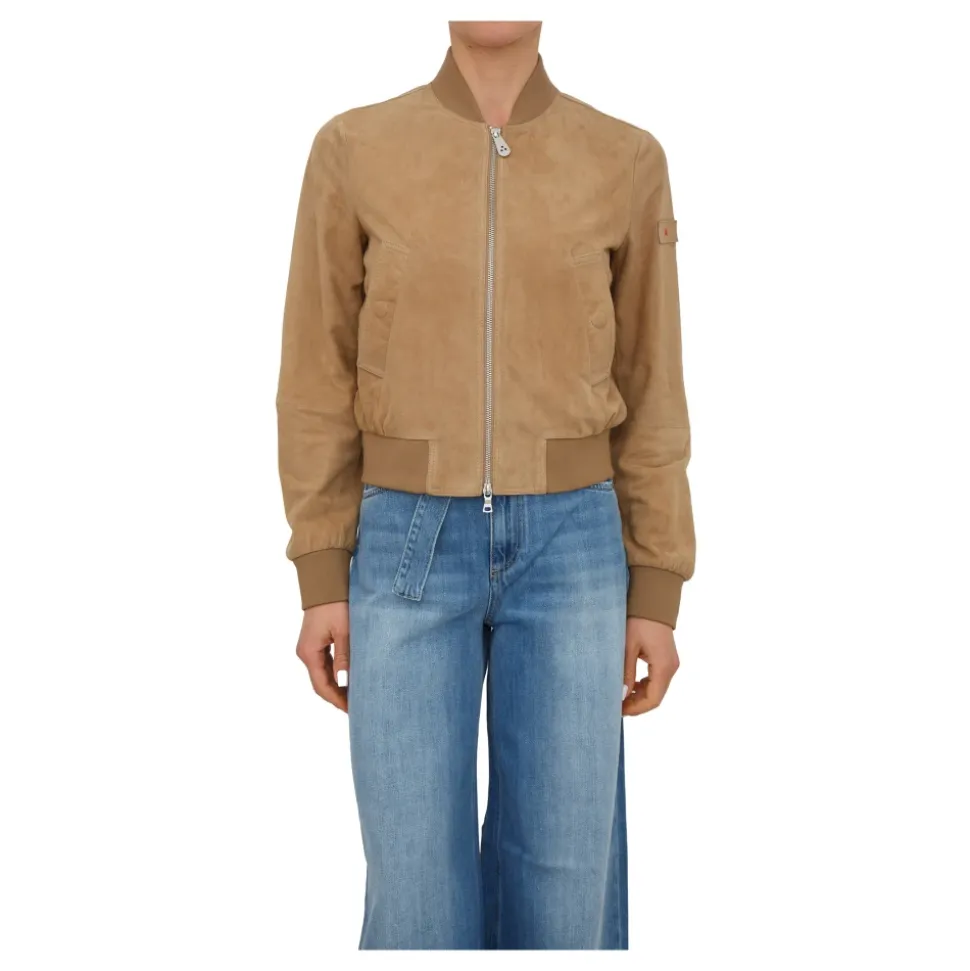 Choisya Suede Bomber