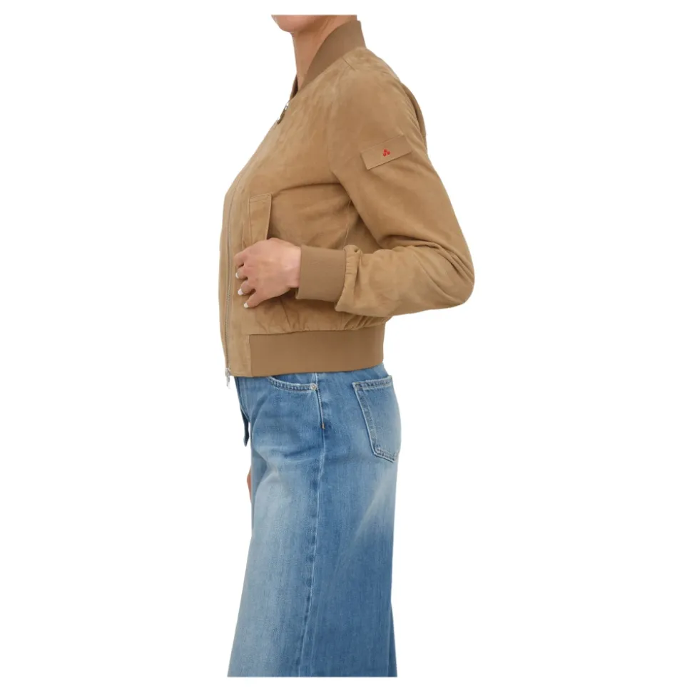 Choisya Suede Bomber