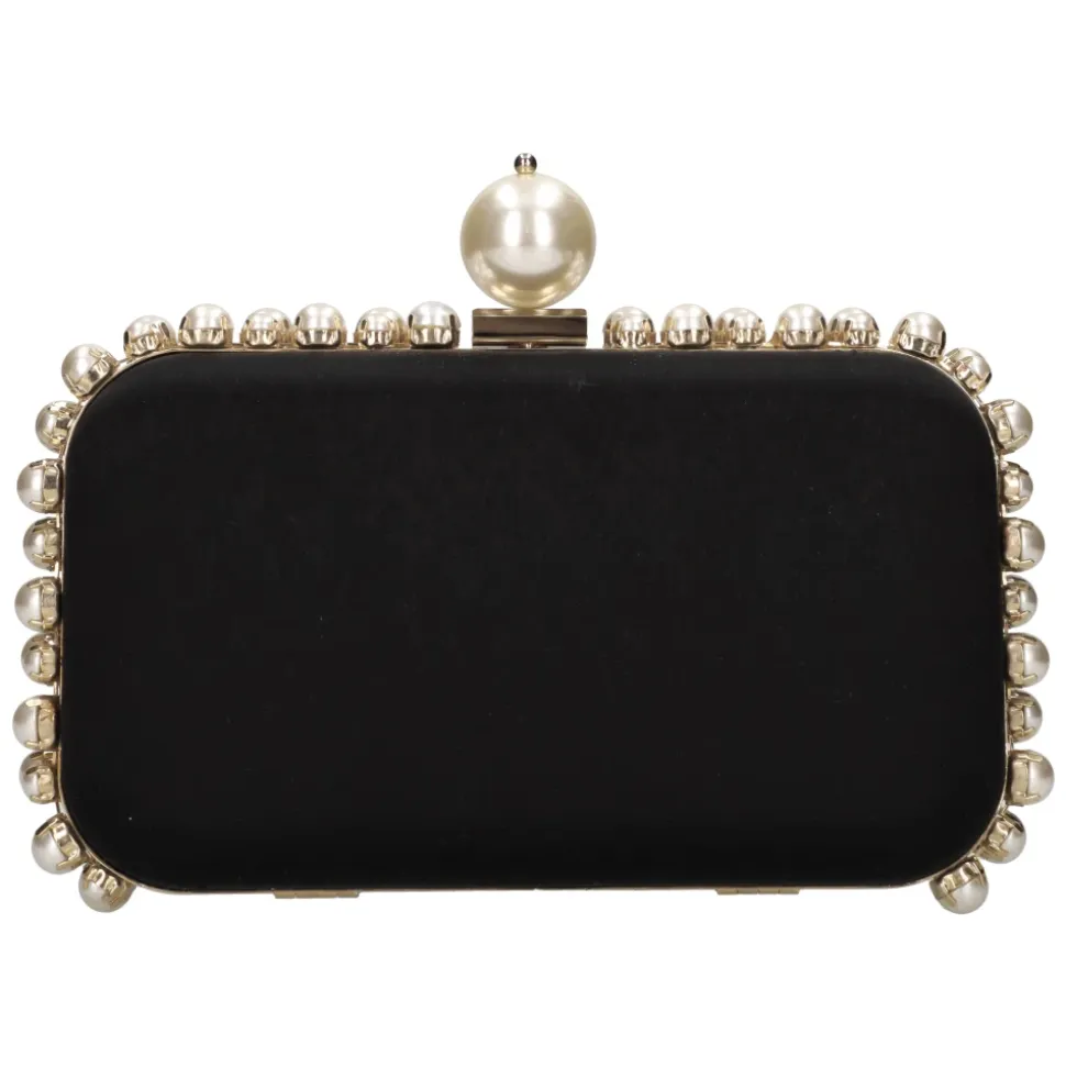 Clio Pearl Satin Bag