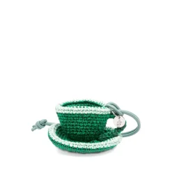 Collana di Charme Elegante con Dettaglio Verde