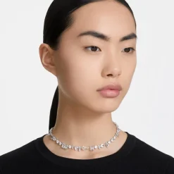 Collar de Cristal Gema Blanco