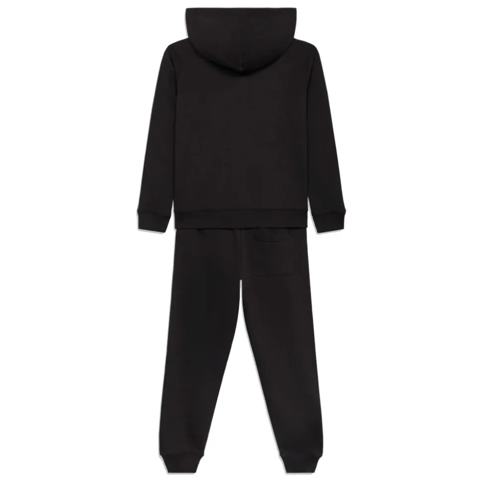 Completo Felpa con Cappuccio e Zip e Pantaloni da Jogging
