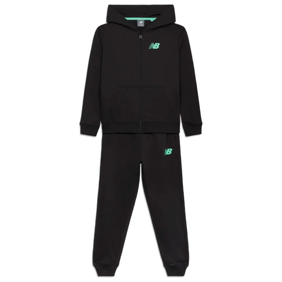 Completo Felpa con Cappuccio e Zip e Pantaloni da Jogging