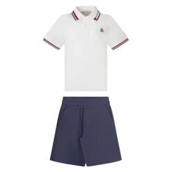 Completo Polo e Pantaloncini in Misto Cotone