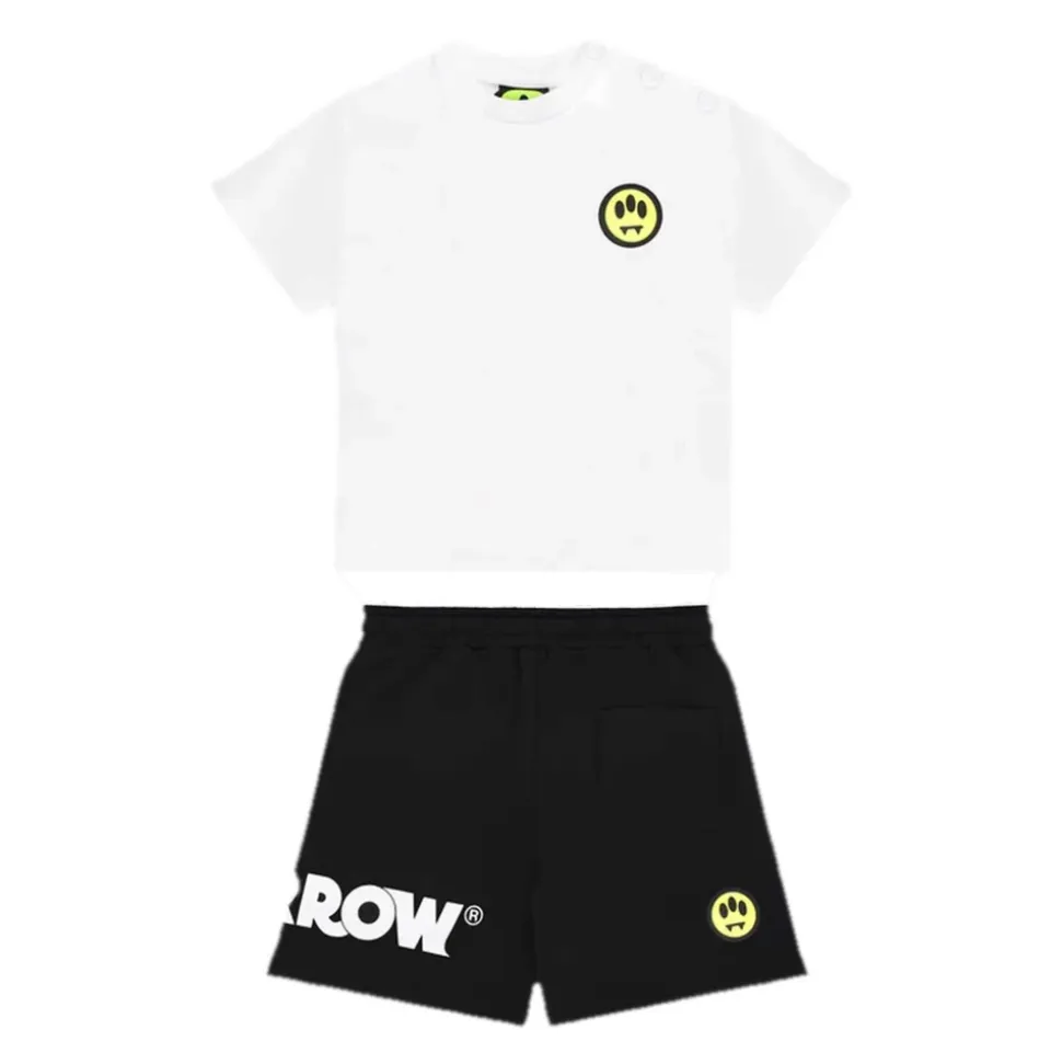 Completo Shorts con Dettaglio Logo