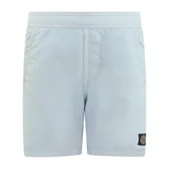 Costume da Bagno Blu per Bambini con Logo Bussola