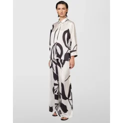 Crikle Flower Kimono Shirt