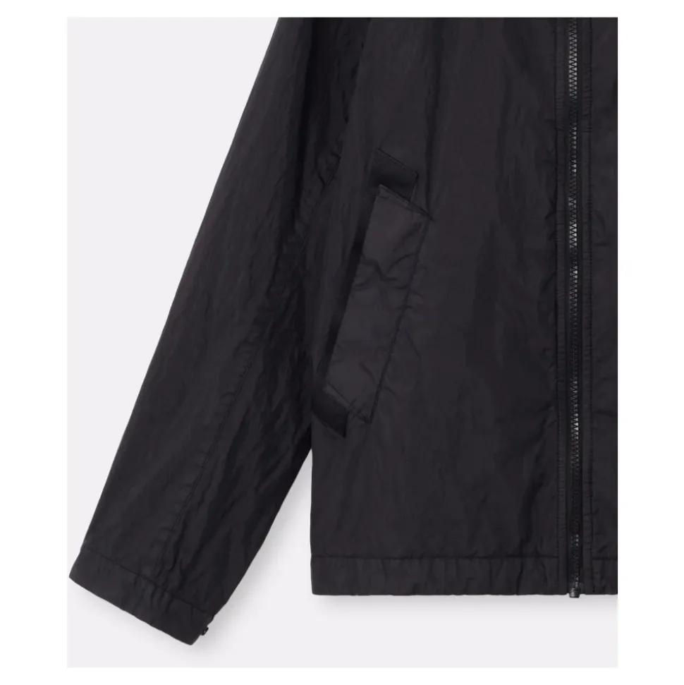 Crinkle Reps Hooded Jacket