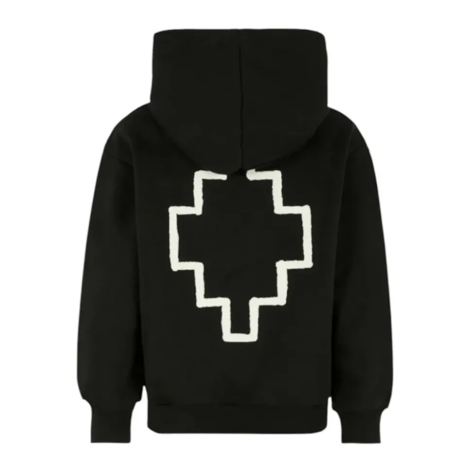 Cross Print Logo Sweatshirt