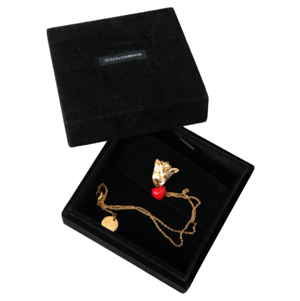 Cuore Oro Pendente Cristallo Charm