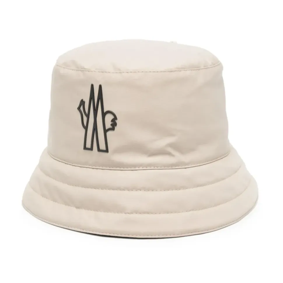 Day-Namic Logo Cappello a Secchiello Beige