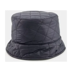 Diamond-Quilted Padded Bucket Hat